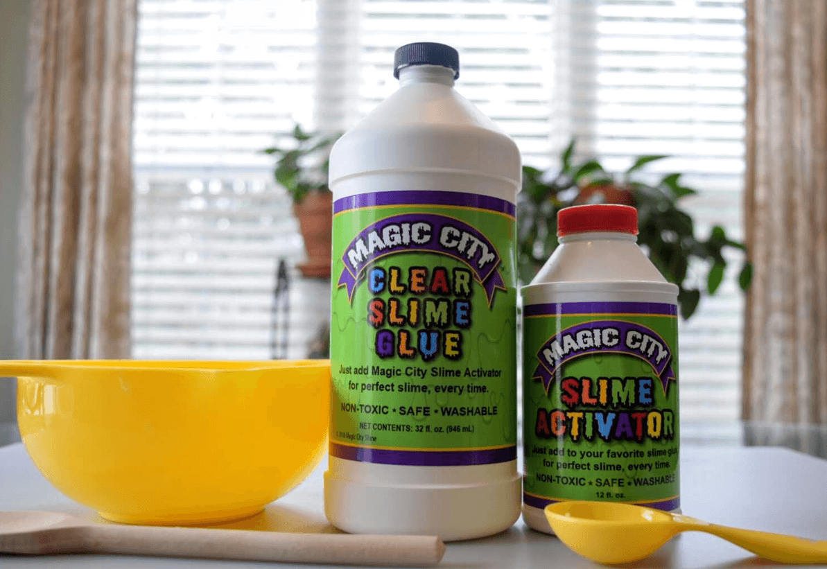 Magic City Slime Activator - Non Toxic, Just Add To Your Favorite Slime  Glue For Great Slime Every Time, Made In USA