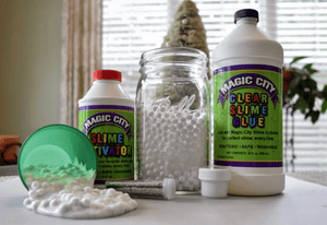 Crunchy Snow Slime Recipe